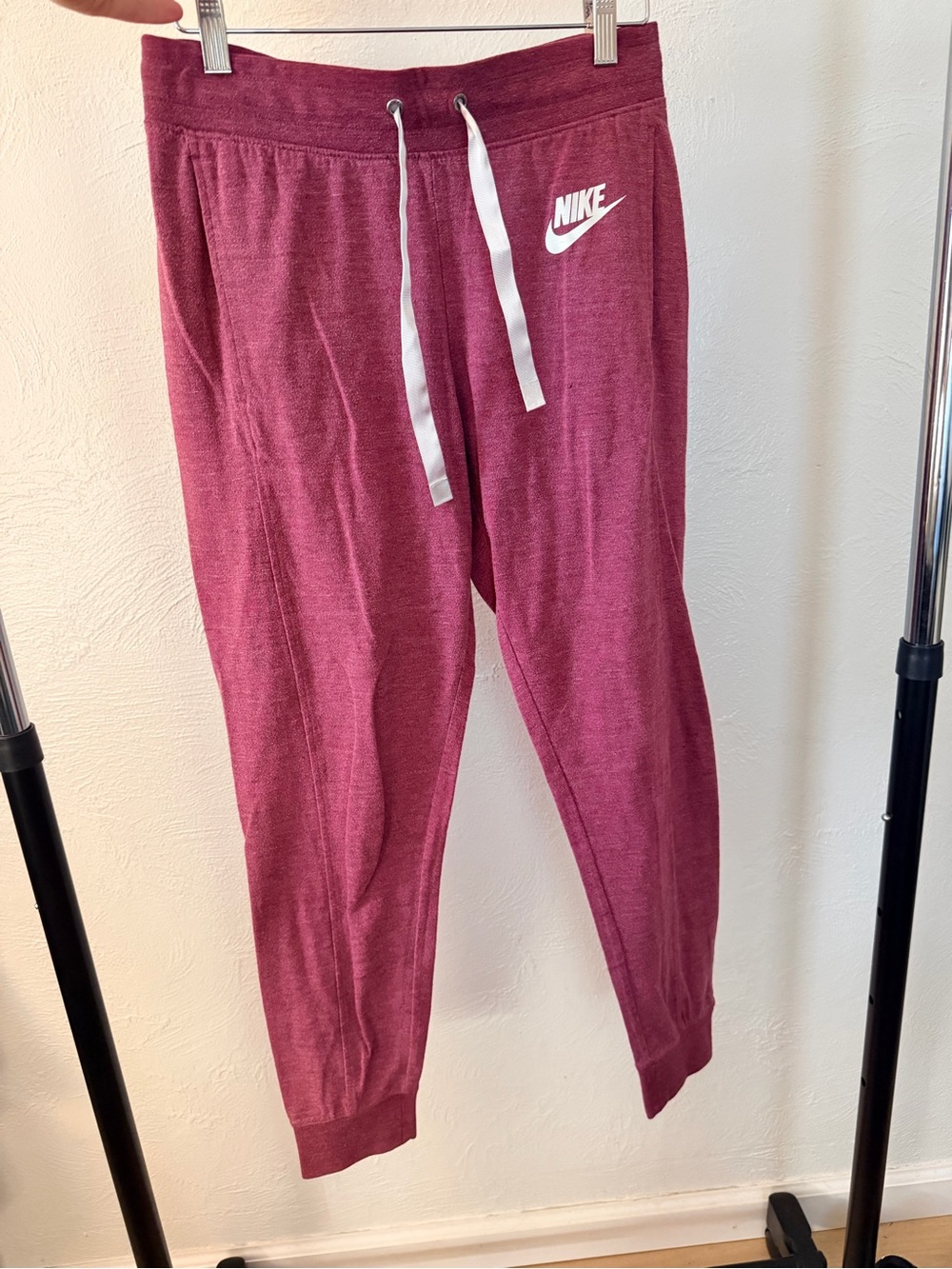 Nike Women’s Maroon Jogger‎ Sweatpants with Drawstring